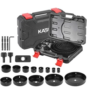 Juego de sierra de calar KATA Kit de 20 piezas con 3/4"-6" (19-152 mm) 13 piezas negro - Imagen 1 de 6