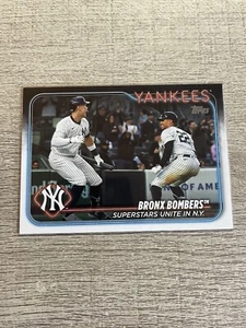 2024 Topps Update #US181 Aaron Judge Juan Soto Bronx Bombers Veteran Combos - Picture 1 of 2