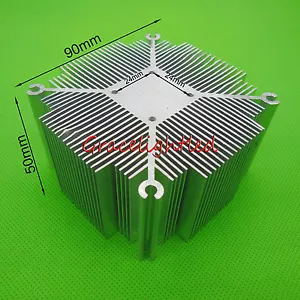 1 Stck. Aluminium Kühlkörper für 20W 30W 50W 100W High Power COB LED Licht Panel Glühbirne - Bild 1 von 3