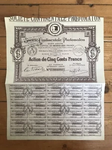 Société Continentale PHOTOMATON (F1) - Picture 1 of 1