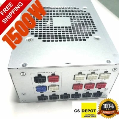 Fuente de alimentación original Dell Alienware Area 51 R5 R6 R7 1500 W 800GY D1500ef-00 Foto 1 de 4