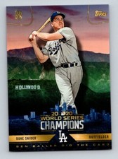2020 Topps x Ben Baller - L A Dodgers World Series Champions #29 Duke Snider NM