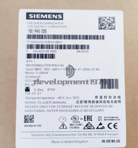 Convertidor de frecuencia Siemens 6SE6440-2UD24-0BA1 6SE6 440-2UD24-0BA1 1 PIEZA NUEVO - Imagen 1 de 1