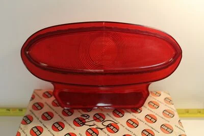 Lente de lámpara de luz trasera de parada NORS GM SER-DO OL104 SAE-STDB-65 1959 Oldsmobile (717) Foto 1 de 4