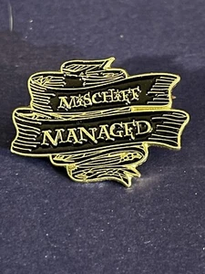 Harry Potter “Mischief Managed” Brooch Lapel Hat Pin  - Picture 1 of 2