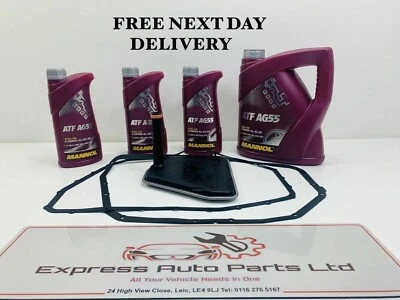 Filtro de sellado de cárter de transmisión caja de cambios automática Audi A4 S4 A6 A8 7L aceite ZF 6HP19A Foto 1 de 4