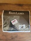 NEW Ralph Lauren Queen Luxury Flat Sheet Cotton Polo White NOS