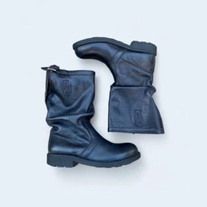 Bikkembergs Vintage Hochlederstiefel 37 Made Italy - Bild 1 von 14