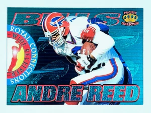 1995 Pacific Collection Royal Connections PLATINUM BLUE SSP Andre Reed #RC 10 B! - Picture 1 of 2