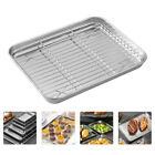  Draining Oil Tray Pizza Oven for Grill Stainless Steel Bakeware Metal