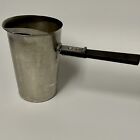Saucepan Warmer Pitcher Wooden Side Handled Victorian Academy Silver On Copper