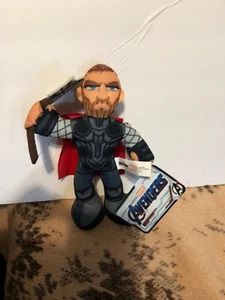 NEW Marvel Avengers Assemble THOR Plush 8” toy doll  - Picture 1 of 3