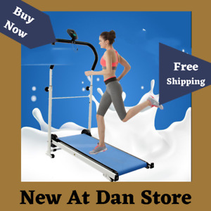 NEW Professional Compact Folding Treadmill Fitness Equipment for Home and Garden