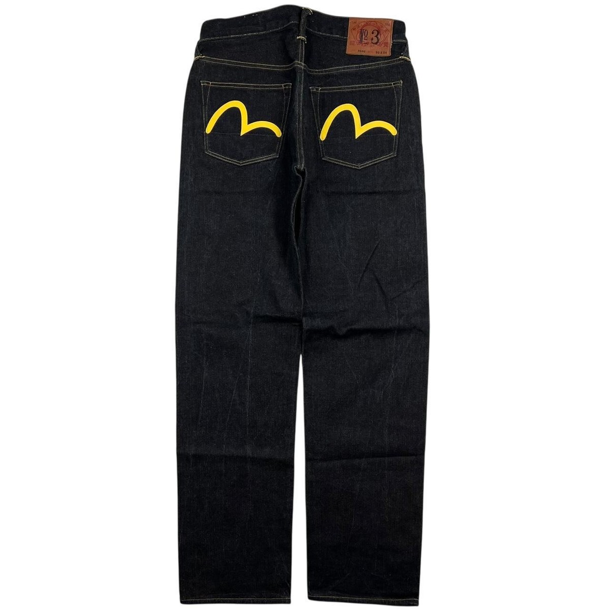 サイズ30 黒大黒 パリ 塩谷 ウエアハウス セコハン エヴィス エビス Regular 30 Size Jeans EVISU for Men for sale - eBay