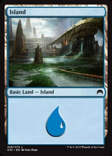 Island (258) - Foil ~ Near Mint Magic Origins MTG Magic UltimateMTG Land Card - Image 1 of 1