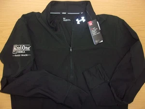 Under Armour Ketel One Vodka Running Qualifier Heat Gear 1/4 Zip Black  XL ~NWT~ - Picture 1 of 3
