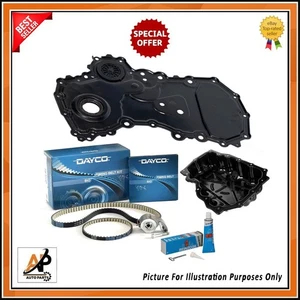 FOR FORD TRANSIT 2.0ECOBLUE TIMING WET BELT KIT OIL PUMP BELT TIMING COVER &SUMP - Picture 1 of 4