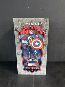 New Ultimate Captain America Metallic Version Bowen Statue 646/1380 Marvel - Picture 1 of 4