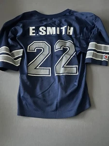 Emmitt Smith Dallas Cowboys #22 Champion Jersey Size Youth XL Vintage - Picture 1 of 8