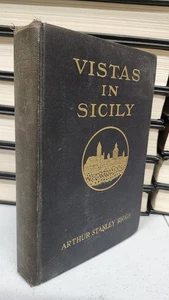 ARTHUR STANLEY RIGGS VISTAS IN SICILY R.M. BRIDE C. 1925 Antique Travel - Picture 1 of 8