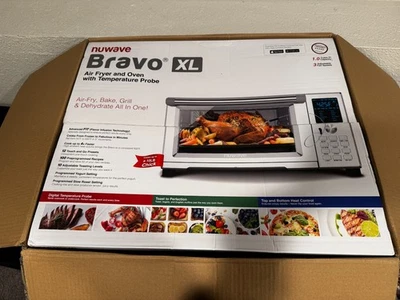 NuWave Bravo XL 1800W Air Fry, Umluft, Toaster, Pizza, Grill Smart Oven - Bild 1 von 4