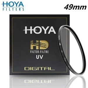 NEW Hoya 49mm HD UV Filter Digital High Definition Coating for Canon Sony Lens - Picture 1 of 12