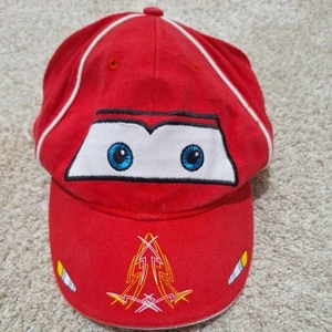 Disney Pixar Cars Lightning McQueen Hat Youth XS/S (3-6) - Picture 1 of 7