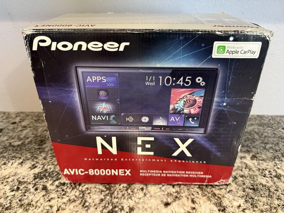 Pioneer AVIC-8000NEX Touchscreen Car Stereo Apple Carplay + Android Mirror - NEW - Image 1 of 4