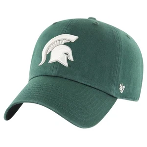Youth '47 Green Michigan State Spartans Clean Up Adjustable Hat - Picture 1 of 2