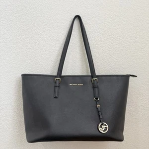 MICHAEL KORS Tasche Jet Set Travel Large schwarz Saffiano Leder - Bild 1 von 19