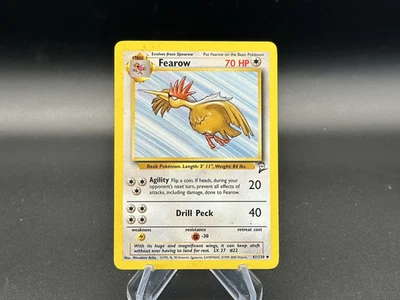Fearow - 41/130 Base Set 2 - Pokémon TCG - 2000 - Image 1 of 2