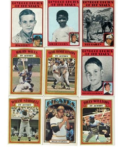 Topps Baseball 1972 - Lote de 278 tarjetas con números altos (sin duplicados) - Imagen 1 de 1