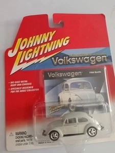 2002 Johnny Lightning White 1966  VOLKSWAGEN VW BEETLE  ~For the Adult Collector - Picture 1 of 4