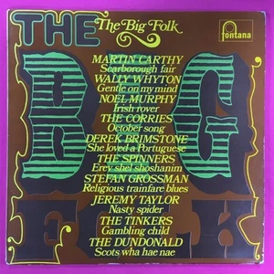 The Big Folk, Various Artists, 12” Vinyl LP, 1960’s, Fontana Records, 33RPM, UK - Picture 1 of 6