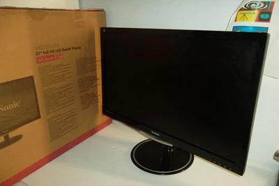 ViewSonic VX2757-MHD 27" Wide LED Monitor w/Speakers 1080p Full HD HDMI VS16327 - Image 1 of 4