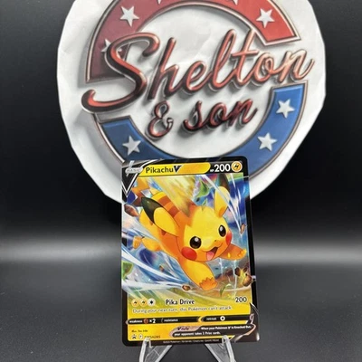 Pikachu V Promo SWSH: Sword & Shield Promo Cards SWSH285 NM - Image 1 of 2