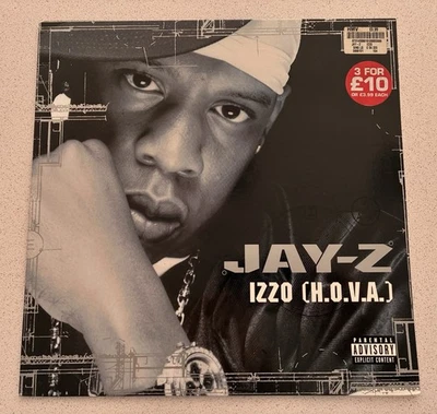 JAY-Z - IZZO (H.O.V.A) -  12” VINYL RECORD - VG+ / EX - 2001 - KANYE WEST PRODUC - Image 1 of 4