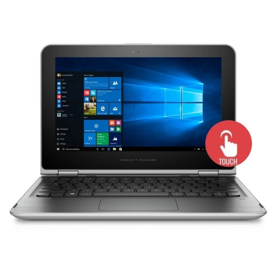 HP Pavilion x360 Convertible 13 Laptop 14"  Intel i3  8GB RAM 256GB SSD B-Ware - Bild 1 von 4