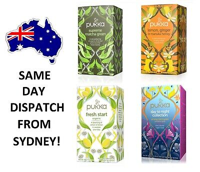 PUKKA Organic Tea - 20 Teabags (Pick Your Favourite Flavour) • 6.75$