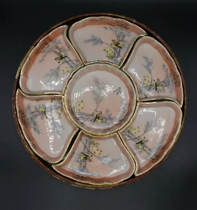 Japanese Porcelain Sweet Meat Set & Box, Alter Set Shofu China from Nagoya Japan - Bild 1 von 9