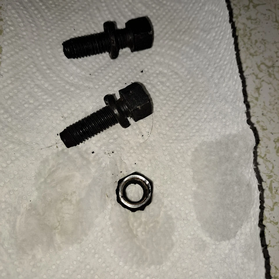 1966 DODGE PLYMOUTH SPORT FURY PARAFUSOS DE QUADRO DE CAIXA DE DIREÇÃO - Imagem 1 de 1