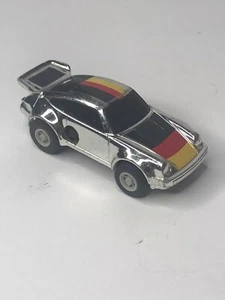 Vintage Rare Tomy Toy Ratchet Racers Silver Chrome Porsche - Not Tested. - Picture 1 of 19