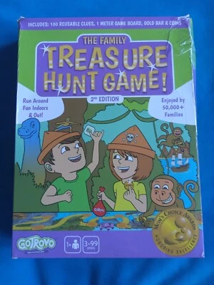 THE FAMILY TREASURE HUNT GAME | 2nd Edition | Gotrovo Games | 100% Complete - Image 1 of 4