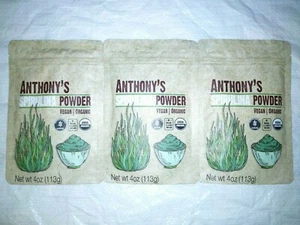 Anthony's Organic California Spirulina Powder Vegan Gluten GMO Free 12 oz 339 g - Picture 1 of 3