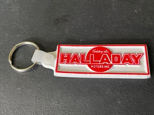 Halladay Motors Oldsmobile Cadillac Nissan Cheyenne Wy Keychain Key Fob Ring - Picture 1 of 2