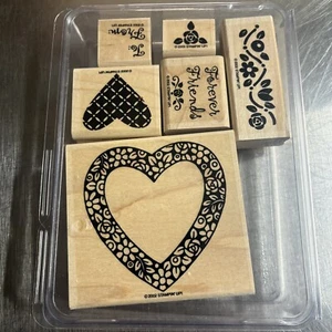 Hearts and Posies Stampin' Up 6 Stempelset 2002 - Bild 1 von 8