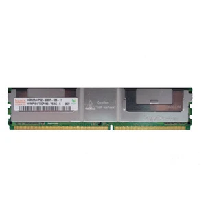 Dell DR397 4GB PC2-5300F 667MHz 2RX4 DDR2 ECC Memory RAM DIMM - Picture 1 of 2