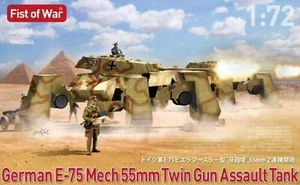 ModelCollect 1/72 Model Collect German e75 Mech twin 50mm guns assault tank - Picture 1 of 1