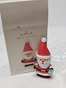 Biscotti e cacao per ornamento Keepsake Babbo Natale 2008 - Foto 1 di 7
