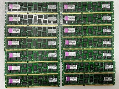 56GB (14x4GB) Kingston PC3-10600R Registered ECC Server RAM KVR1333D3D4R9S/4GI - Image 1 of 4